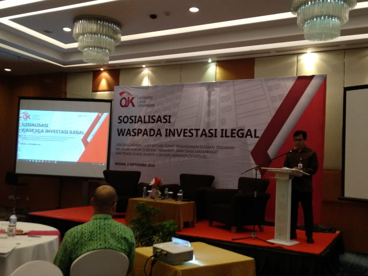 OJK lakukan Sosialisasi Waspada Investasi Ilegal Cegah Masyarakat Jadi Korban